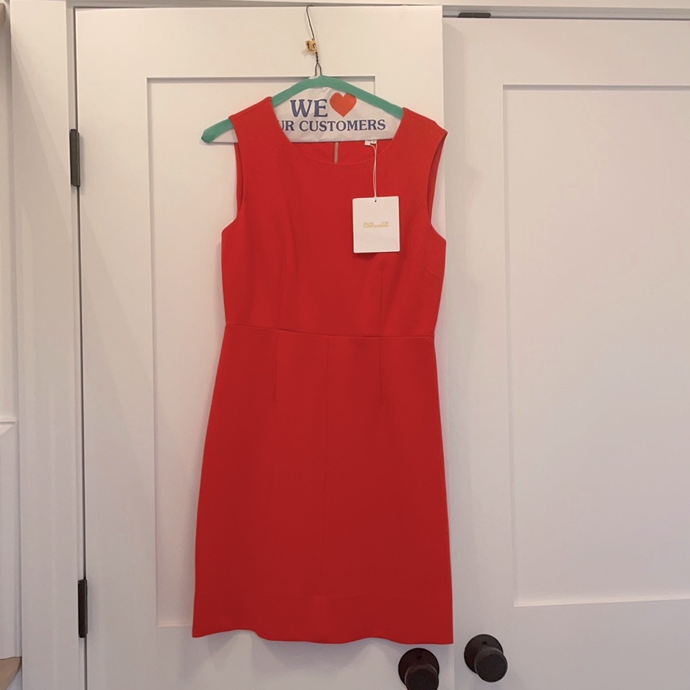 Red DVF dress NWT